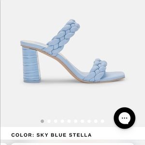 Dolce vita sky blue heels